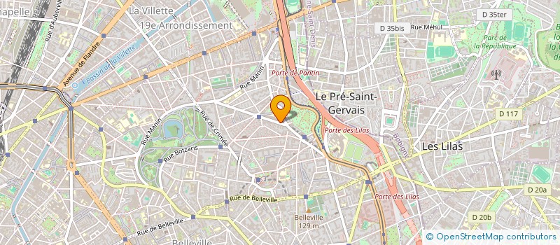 localisation de l'entreprise LYCEE TECHNOLOGIQUE DIDEROT à PARIS
