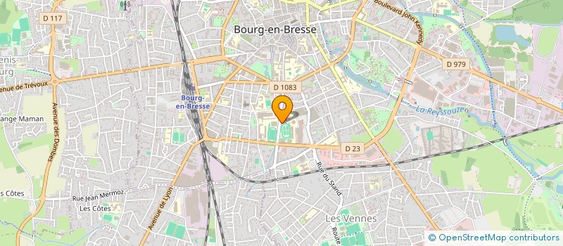 localisation de l'entreprise LYCEENNES SPORTIVES BRESSANES à BOURG-EN-BRESSE