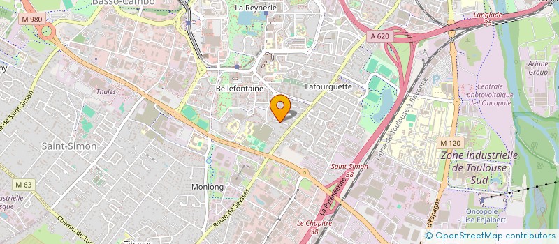 localisation de l'entreprise LYCENE COMMUNICATION  TOULOUSE