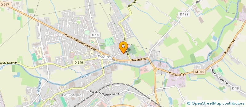 localisation de l'entreprise LYCIANO  ESTAIRES