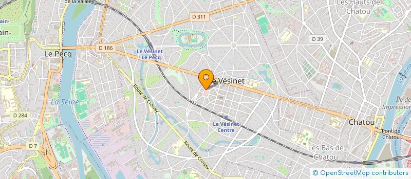 localisation de l'entreprise LYCKA  LE VESINET