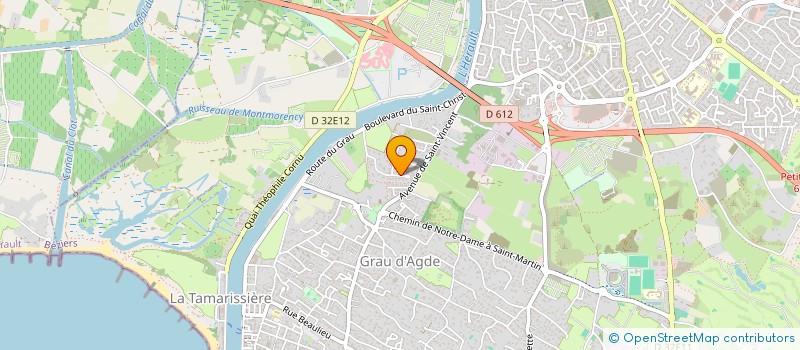 localisation de l'entreprise LYCKADES à AGDE
