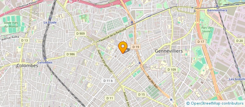 localisation de l'entreprise LYCO QUEST à ASNIERES-SUR-SEINE