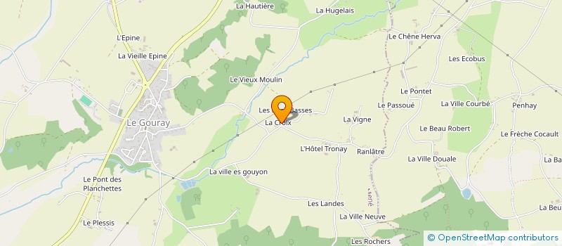 localisation de l'entreprise LYCOPODE à LE MENE
