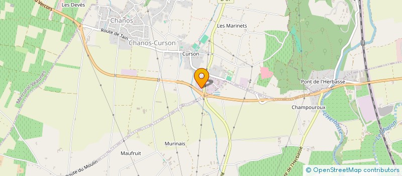 localisation de l'entreprise LYCOURMIMO  CHANOS-CURSON