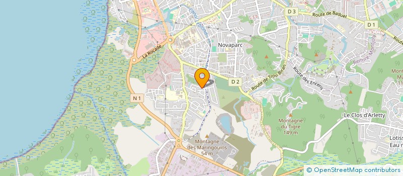 localisation de l'entreprise LYD AND FRIENDS  CAYENNE