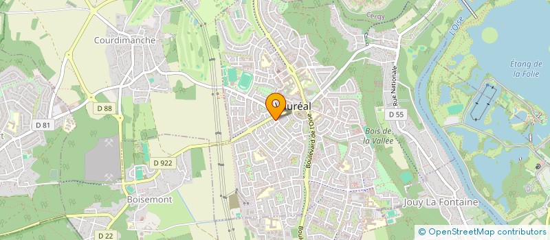 localisation de l'entreprise LYDAD SERVICES  VAUREAL