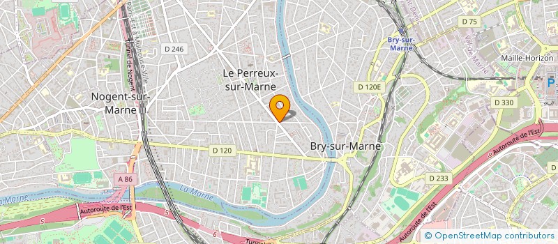 localisation de l'entreprise LYDALICE  LE PERREUX-SUR-MARNE