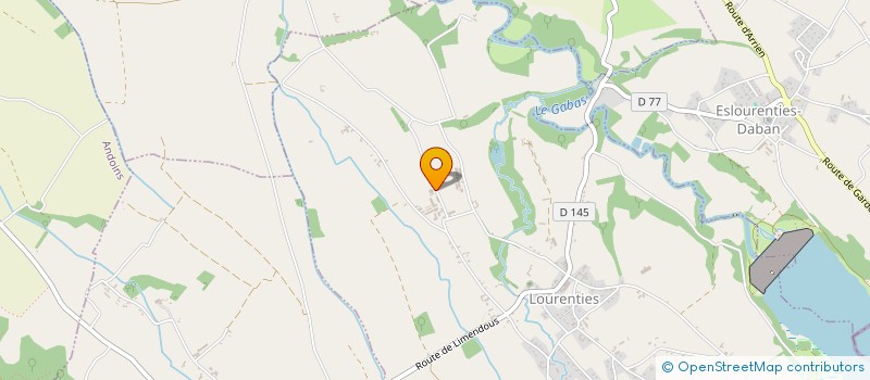 localisation de l'entreprise LYDEN  LOURENTIES