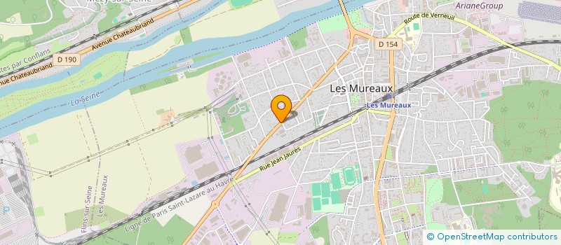 localisation de l'entreprise LYDEV CONSEIL à LES MUREAUX