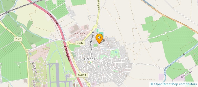 localisation de l'entreprise LYDEVEZE  GARONS