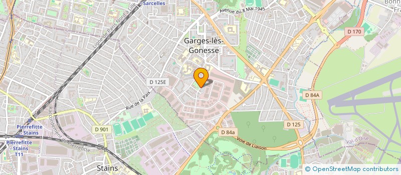 localisation de l'entreprise LYDIA AND CO à GARGES-LES-GONESSE