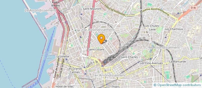 localisation de l'entreprise LYDIA AUTO à MARSEILLE 3EME