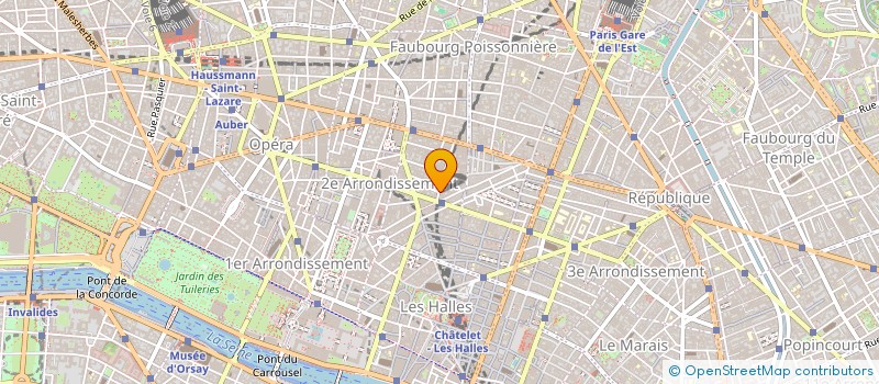 localisation de l'entreprise LYDIANE à PARIS