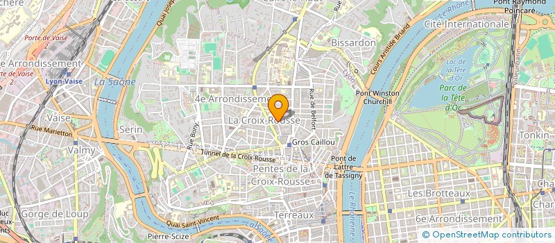 localisation de l'entreprise LYDIANE CHOMIENNE à LYON