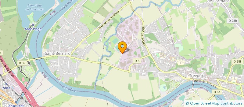 localisation de l'entreprise LYDIE MEUBLES à TREVOUX