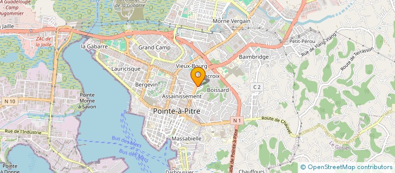 localisation de l'entreprise LYDIE SIWSANKER  LES ABYMES