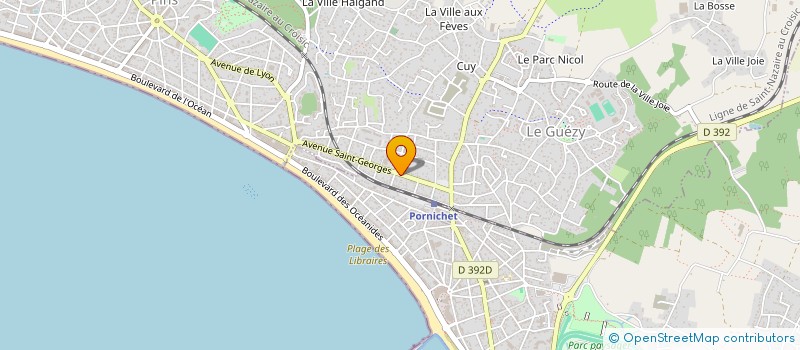 localisation de l'entreprise LYDIER à LA BAULE-ESCOUBLAC