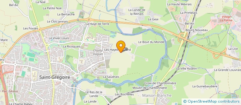 localisation de l'entreprise LYDIOR  SAINT-GREGOIRE