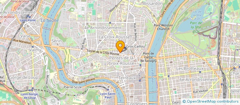 localisation de l'entreprise LYDIS à LYON