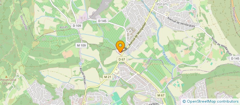 localisation de l'entreprise LYDPHIL  TEYRAN