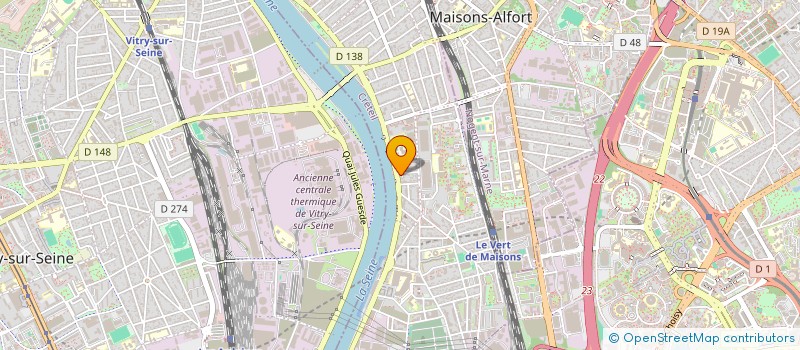localisation de l'entreprise LYEMELI à ALFORTVILLE