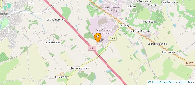 localisation de l'entreprise LYF  MONTBERT