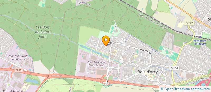 localisation de l'entreprise LYFE IMMOBILIER  BOIS-D'ARCY