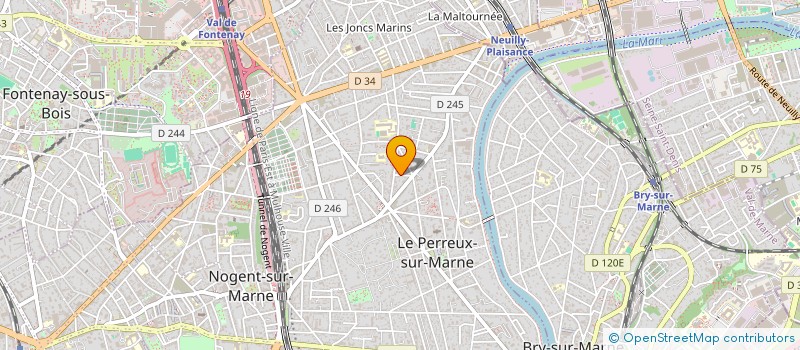 localisation de l'entreprise LYFF à LE PERREUX-SUR-MARNE