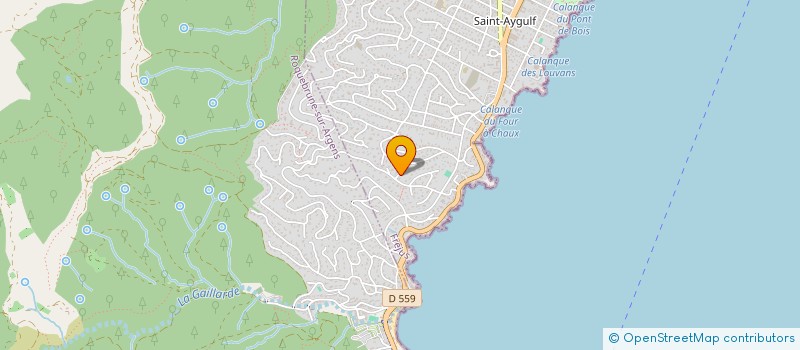 localisation de l'entreprise LYFFE RENOVATION à FREJUS