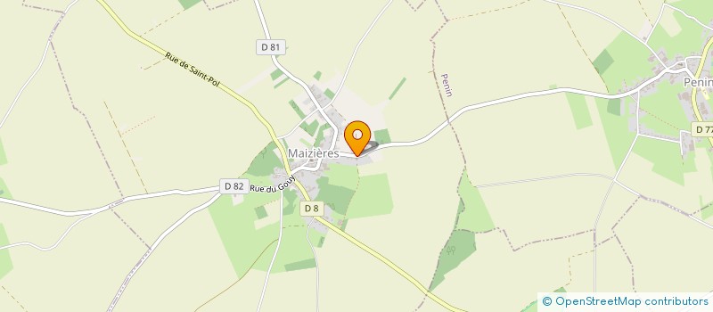 localisation de l'entreprise LYFRED  MAIZIERES