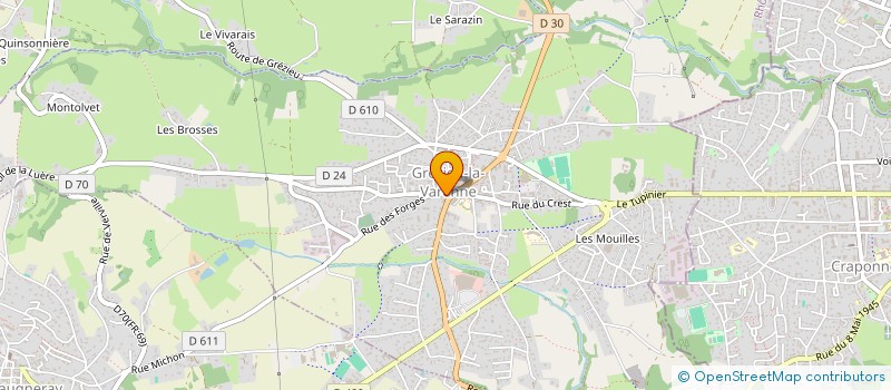 localisation de l'entreprise LYG O REPAS  GREZIEU-LA-VARENNE