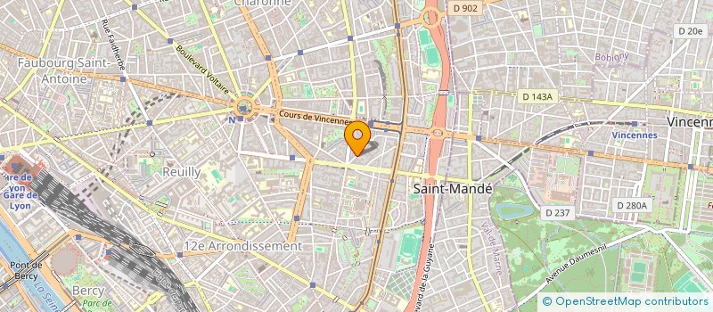 localisation de l'entreprise LYGO  PARIS