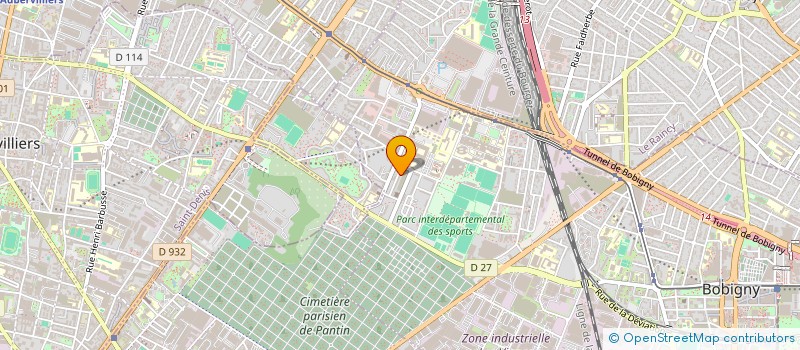 localisation de l'entreprise LYGO  BOBIGNY