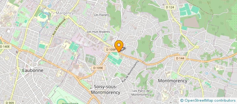localisation de l'entreprise LYJENA  SOISY-SOUS-MONTMORENCY
