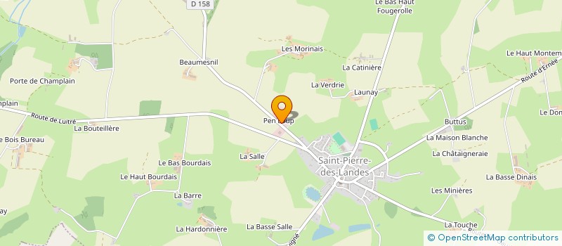 localisation de l'entreprise LYK  SAINT-PIERRE-DES-LANDES