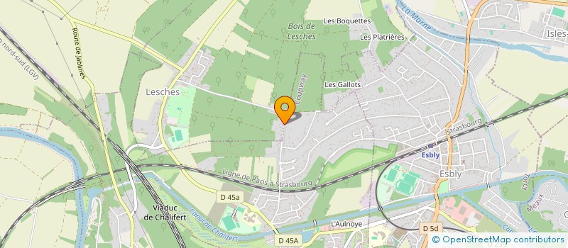 localisation de l'entreprise LYKA  LESCHES