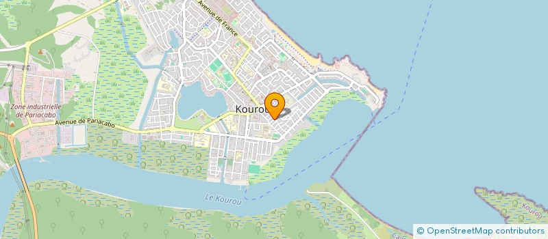 localisation de l'entreprise LYKA LOC  KOUROU
