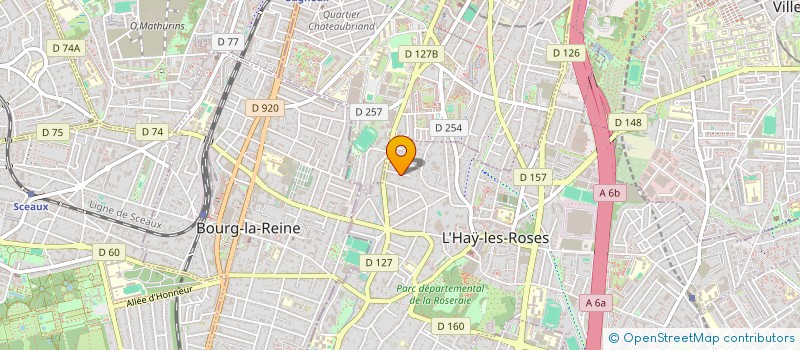 localisation de l'entreprise LYKE  L HAY LES ROSES