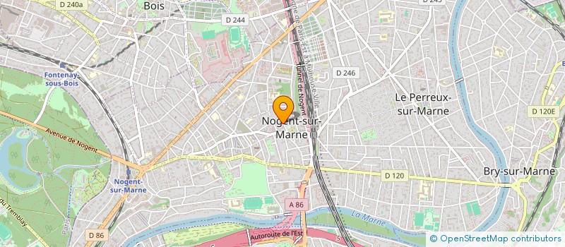 localisation de l'entreprise LYKE CUISINES  NOGENT-SUR-MARNE