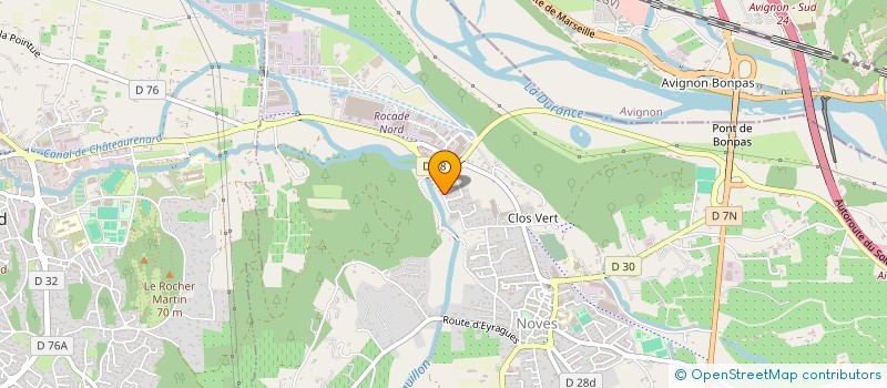 localisation de l'entreprise LYKKES  NOVES