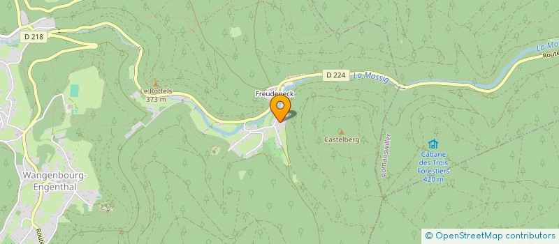 localisation de l'entreprise LYKOS  WANGENBOURG-ENGENTHAL