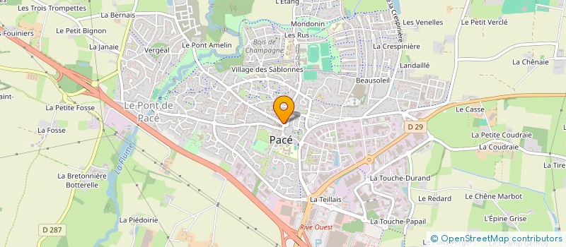 localisation de l'entreprise LYL à PACE