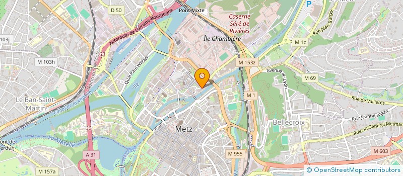 localisation de l'entreprise LYL & CIE  METZ