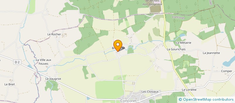 localisation de l'entreprise LYLA  CONCORET