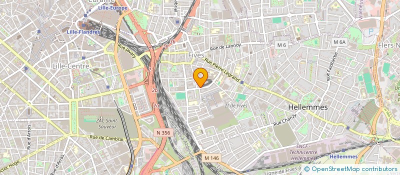 localisation de l'entreprise LYLA à LILLE