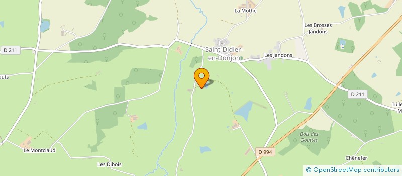 localisation de l'entreprise LYLA NATURE, ESPACE D'ANIMATION NATURE  CORNEILLAN