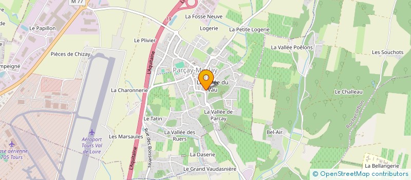 localisation de l'entreprise LYLAMAYA  PARCAY-MESLAY