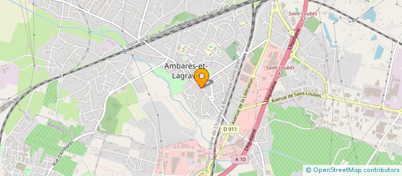 localisation de l'entreprise LYLANN  AMBARES-ET-LAGRAVE