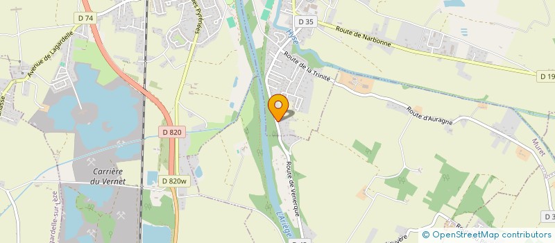 localisation de l'entreprise LYLEARN à VENERQUE